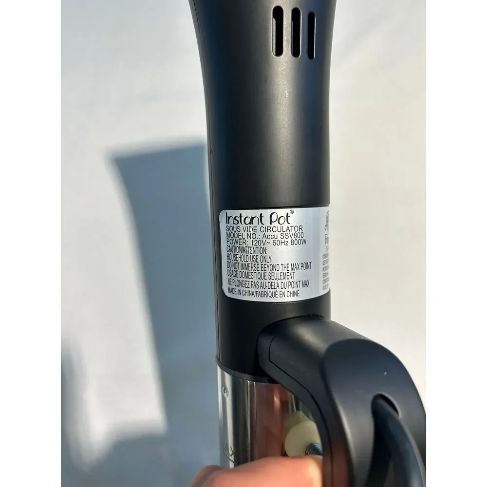 Instant Pot Accu Slim Sous Vide Immersion Circulator Model SSV800